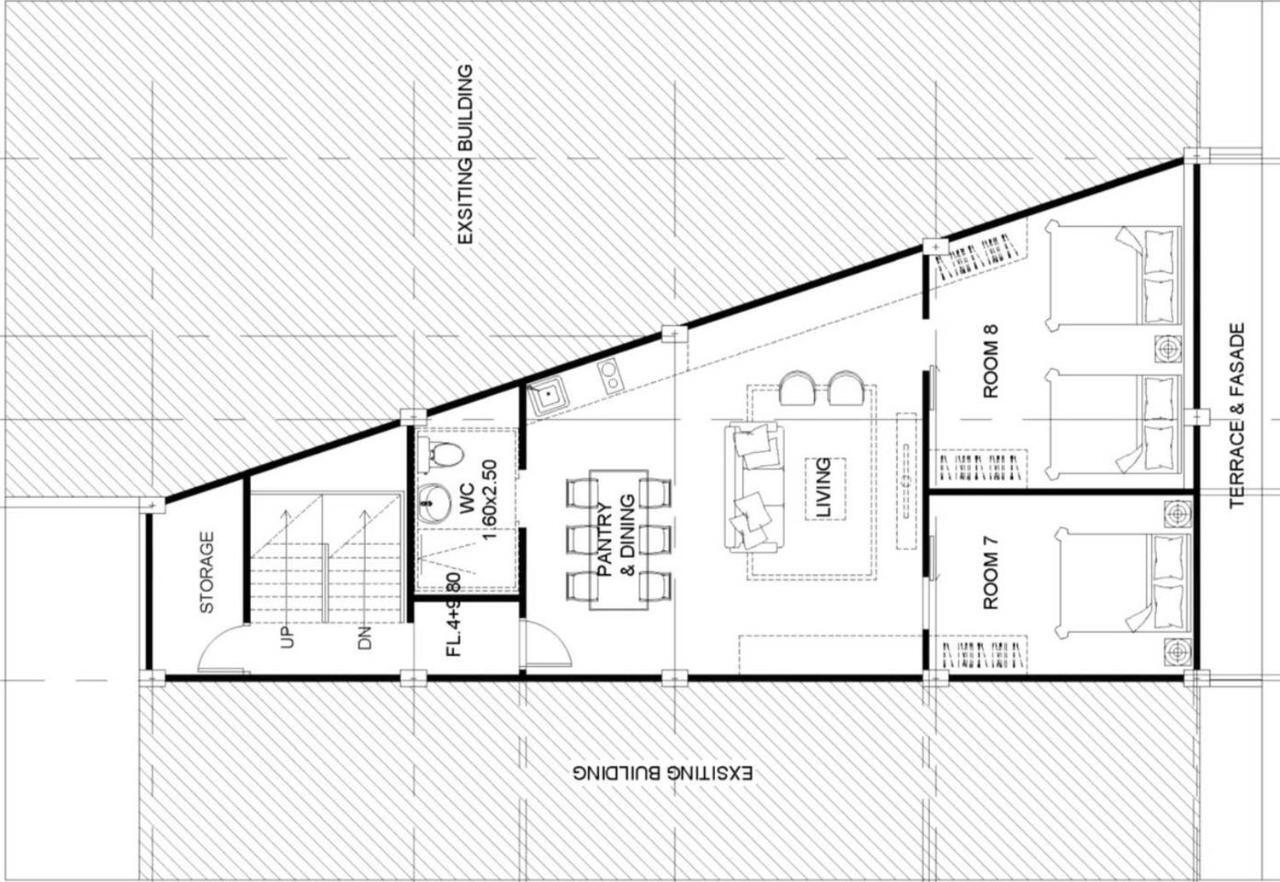 U3 Large 2 Bedroom Full Kitchen Near Bts Udomsuk 방콕 외부 사진