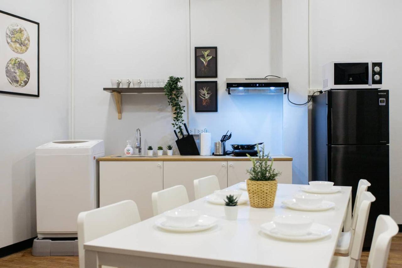 U3 Large 2 Bedroom Full Kitchen Near Bts Udomsuk 방콕 외부 사진
